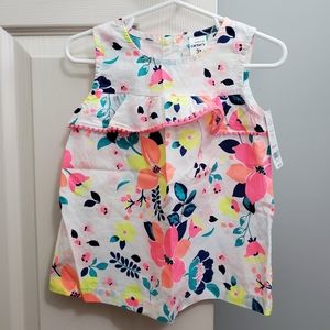 Carter's Sleeveless Ruffle Top 3T